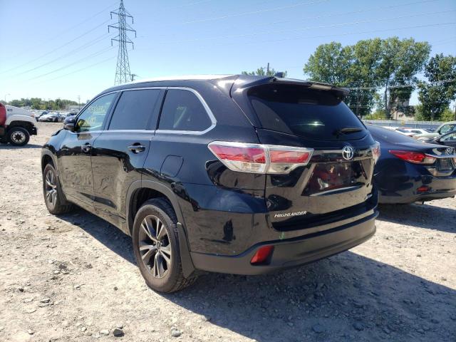 2016 TOYOTA HIGHLA XLE 5TDJKRFH0GS327568