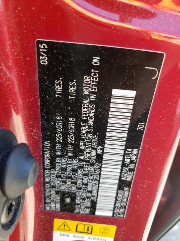 2015 LEXUS NX 200T JTJBARBZ3F2016192