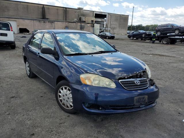 Salvage cars for sale from Copart Fredericksburg, VA: 2005 Toyota Corolla CE