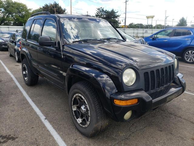 Salvage cars for sale from Copart Moraine, OH: 2003 Jeep Liberty LI