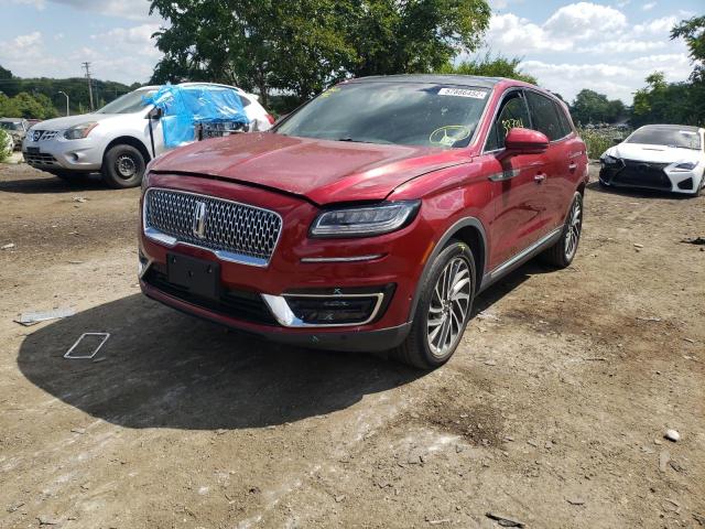 2019 LINCOLN NAUTILUS 2LMPJ8LP2KBL28007