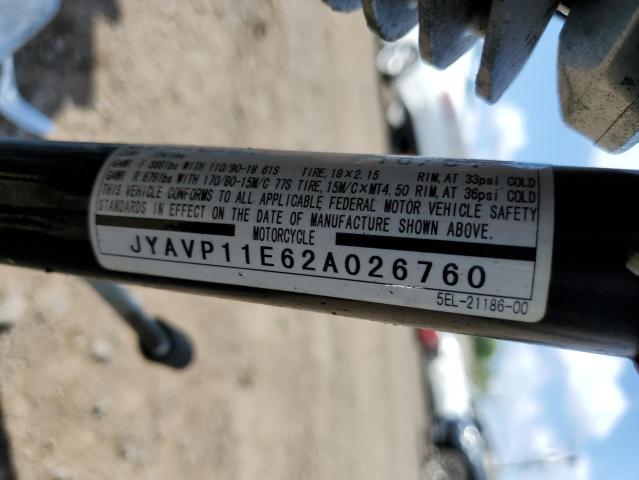 2002 YAMAHA V STAR JYAVP11E62A026760