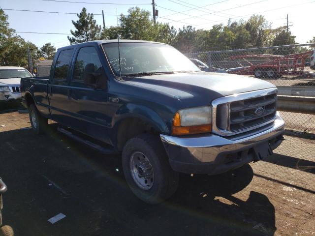 Ford salvage cars for sale: 2001 Ford F250 Super