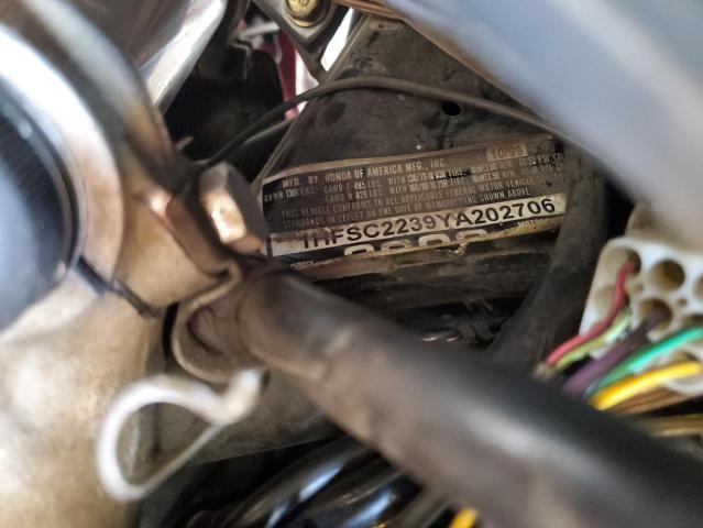 2000 HONDA GL1500 SE1 1HFSC2239YA202706