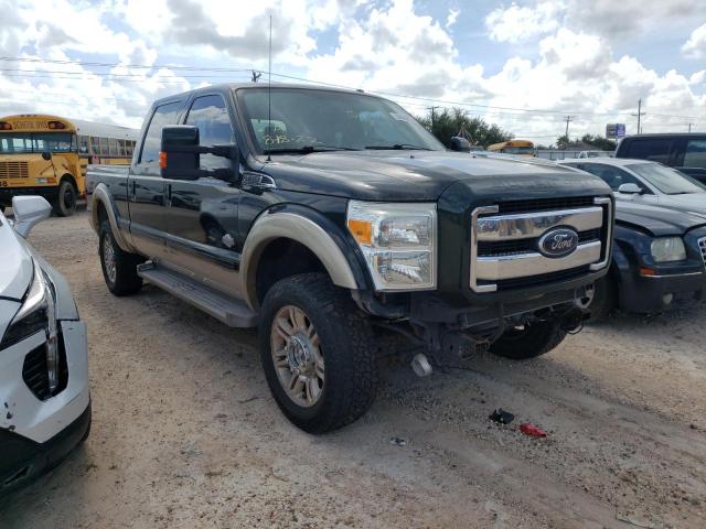 Salvage cars for sale from Copart Mercedes, TX: 2012 Ford F250 Super