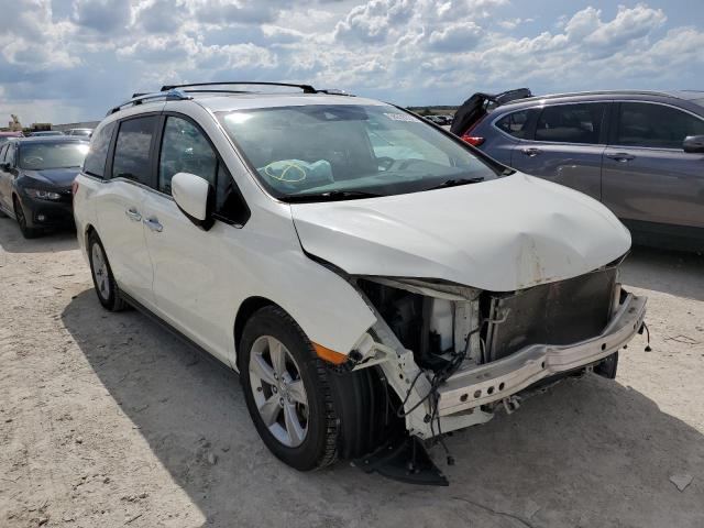 Salvage cars for sale from Copart New Braunfels, TX: 2018 Honda Odyssey EX