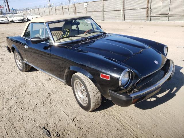Salvage cars for sale from Copart Los Angeles, CA: 1983 Fiat Pininfarin