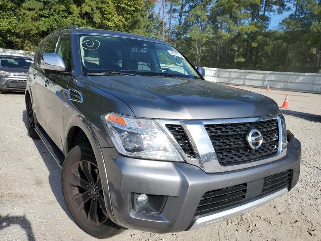 Salvage cars for sale from Copart Knightdale, NC: 2018 Nissan Armada PLA
