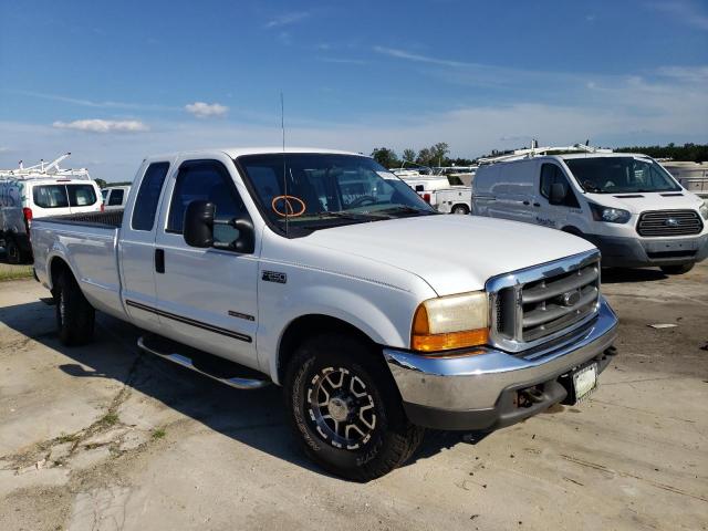 Salvage trucks for sale at Lumberton, NC auction: 2000 Ford F250 Super