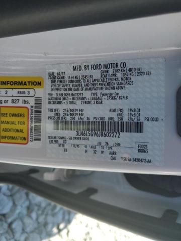 2018 LINCOLN MKZ BLACK 3LN6L5G96JR602272