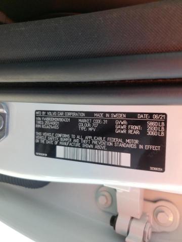 2022 VOLVO XC60 T8 RE YV4BR0DM2N1904331