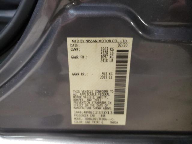 2020 NISSAN ALTIMA S - 1N4BL4BV8LC235013