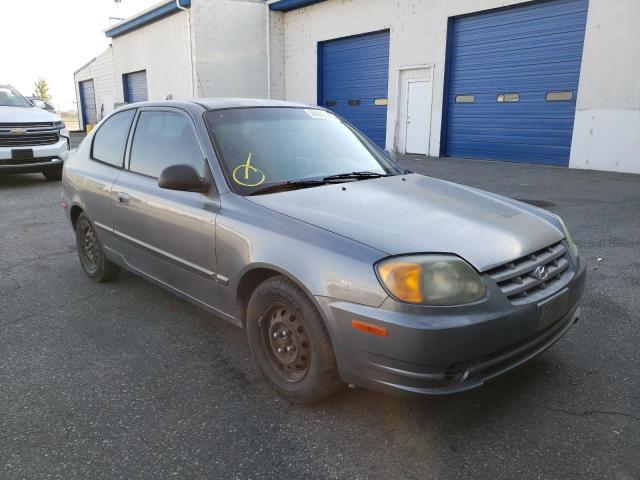 Salvage cars for sale from Copart Pasco, WA: 2005 Hyundai Accent