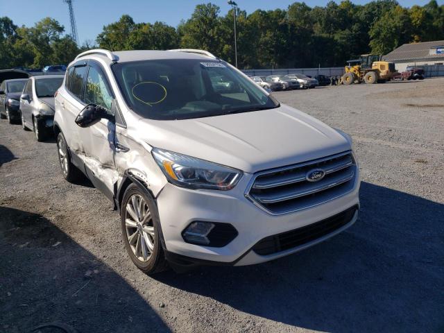 Salvage cars for sale from Copart York Haven, PA: 2017 Ford Escape Titanium