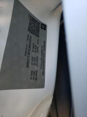 2019 GMC SAVANA CUT 1GD37RCG2K1210680