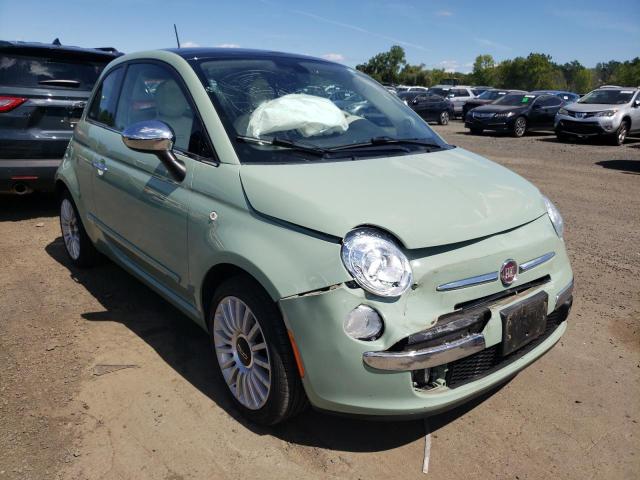 Fiat 500 salvage cars for sale: 2017 Fiat 500 Lounge