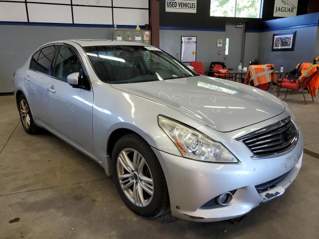 Salvage cars for sale at East Granby, CT auction: 2011 Infiniti G25