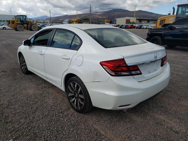 Vin: 19xfb2f99fe086981, lot: 58167292, honda civic exl 20153