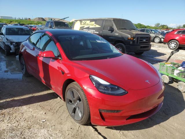 Salvage cars for sale from Copart West Palm Beach, FL: 2021 Tesla Model 3
