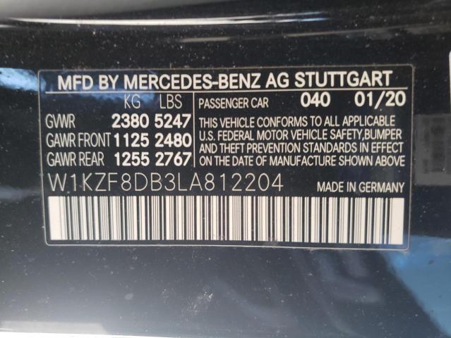 W1KZF8DB3LA812204 Mercedes-Benz E 350