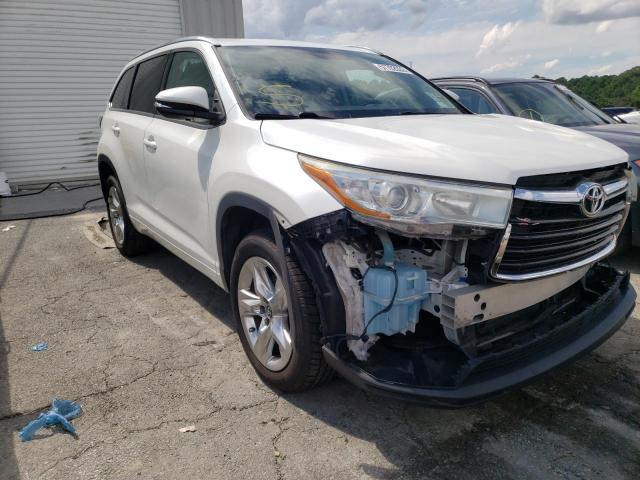 Salvage cars for sale from Copart Savannah, GA: 2016 Toyota Highlander