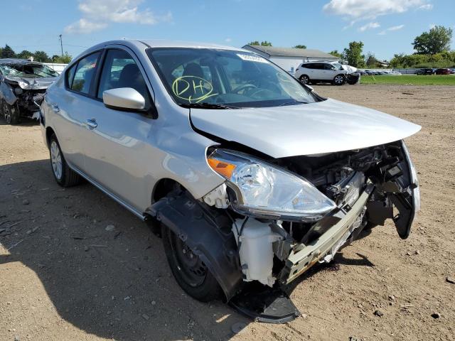 Salvage cars for sale from Copart Columbia Station, OH: 2018 Nissan Versa S