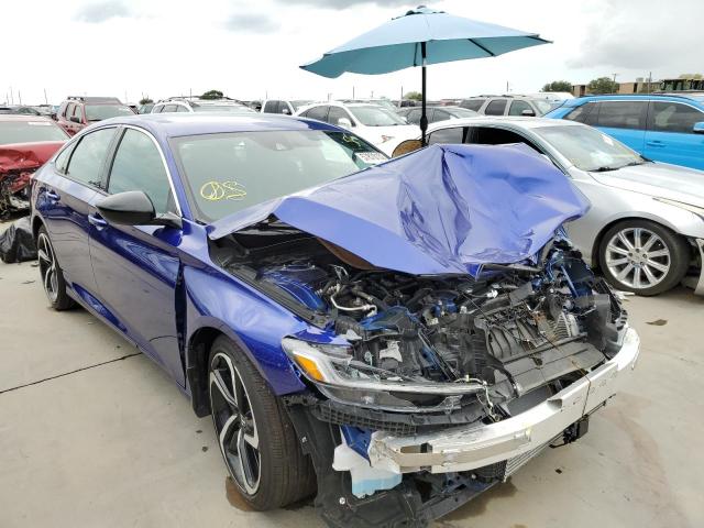 Vehiculos salvage en venta de Copart Grand Prairie, TX: 2022 Honda Accord Sport