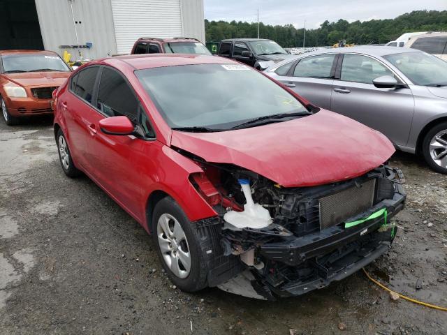 Salvage cars for sale from Copart Savannah, GA: 2016 KIA Forte LX
