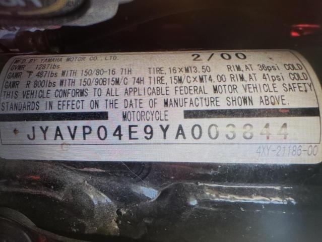 2000 YAMAHA XVZ13 TF JYAVP04E9YA003844