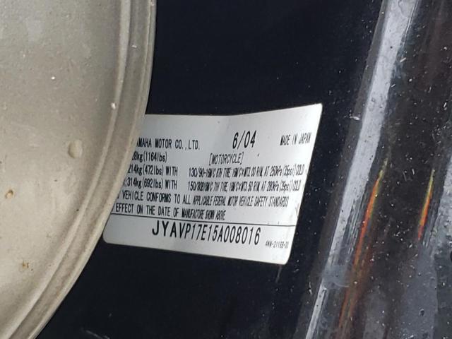 2005 YAMAHA XV1700 A JYAVP17E15A008016