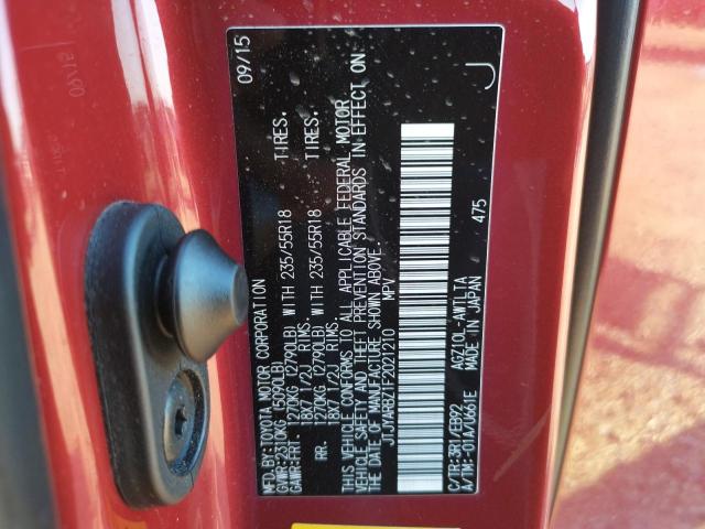 2015 LEXUS NX 200T JTJYARBZ1F2021210