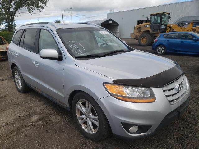 Salvage cars for sale from Copart Montreal Est, QC: 2010 Hyundai Santa FE G