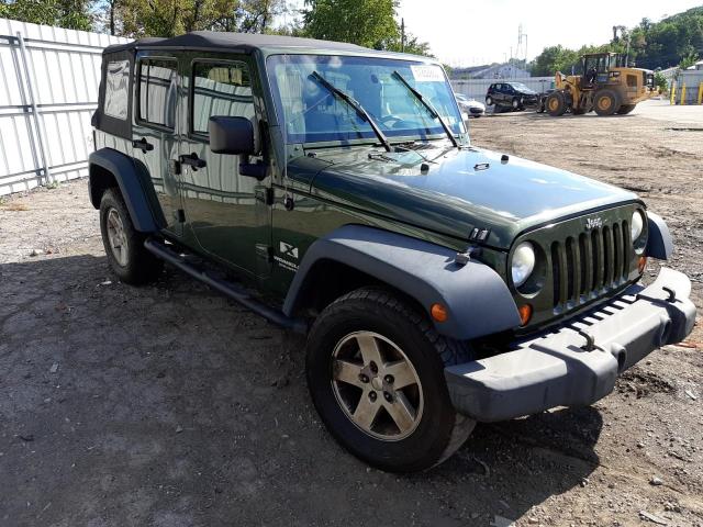 Salvage cars for sale from Copart West Mifflin, PA: 2008 Jeep Wrangler U