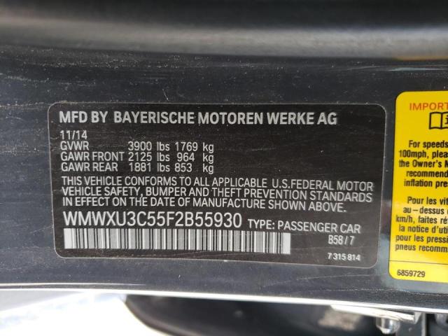 2015 MINI COOPER S - WMWXU3C55F2B55930