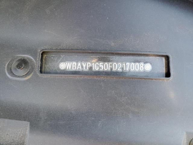 2015 BMW 650 XI WBAYP1C50FD217008