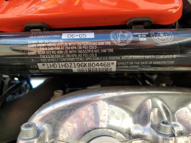 2006 HARLEY-DAVIDSON VRSCD 1HD1HDZ196K804468