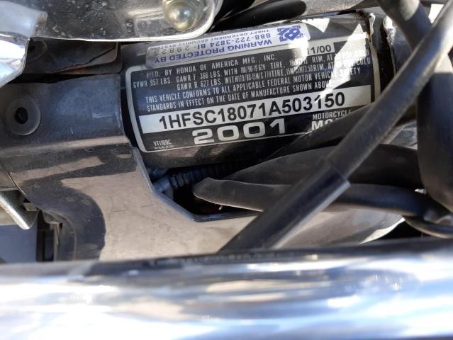 2001 HONDA VT1100 C 1HFSC18071A503150
