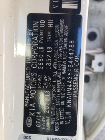 KNADM4A35F6444788 KIA Rio