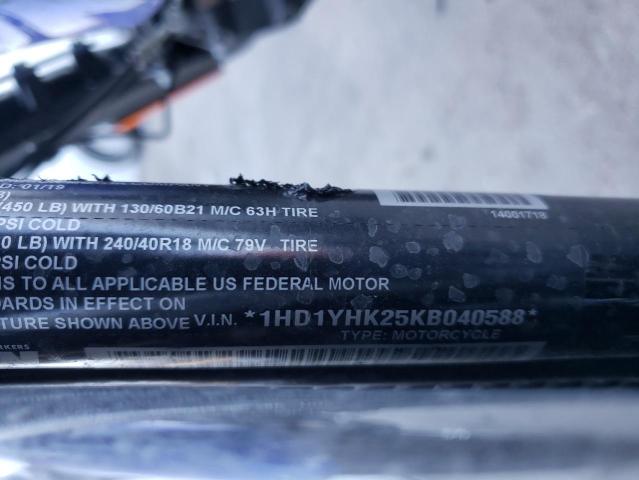 2019 HARLEY-DAVIDSON FXBRS 1HD1YHK25KB040588