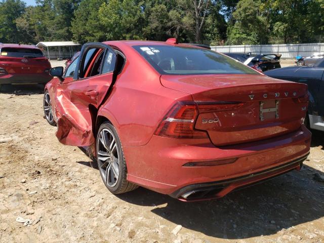 2019 VOLVO S60 T6 R-D 7JRA22TMXKG000981