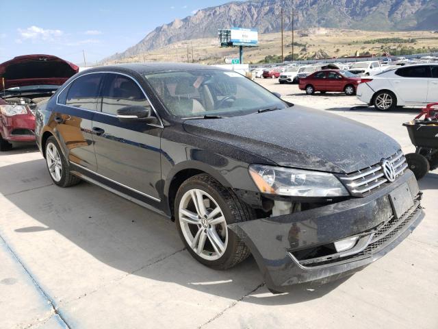 Salvage cars for sale from Copart Farr West, UT: 2015 Volkswagen Passat SEL