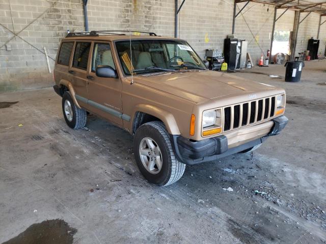 Jeep salvage cars for sale: 2000 Jeep Cherokee S