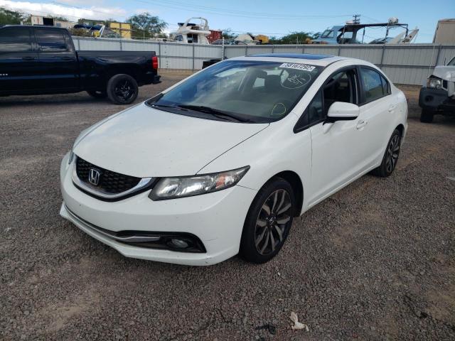 Vin: 19xfb2f99fe086981, lot: 58167292, honda civic exl 20152