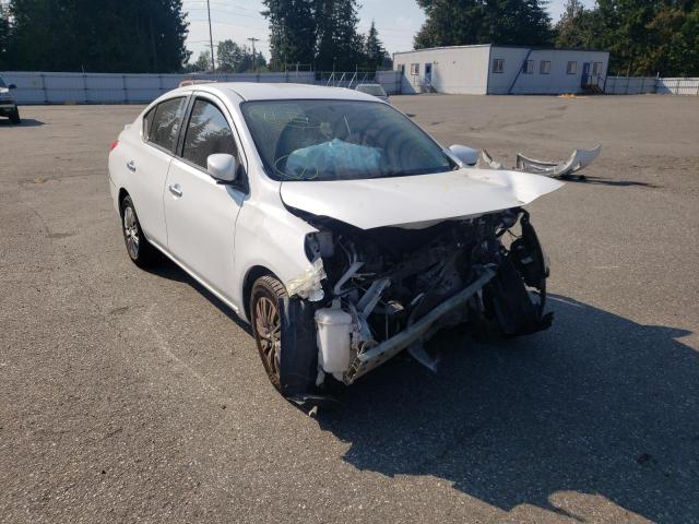 Salvage cars for sale from Copart Arlington, WA: 2019 Nissan Versa S