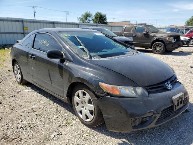 2008 Honda Civic Lx Черный vin: 2HGFG12658H521415