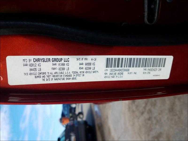 2010 DODGE CALIBER SX 1B3CB4HA9AD590688