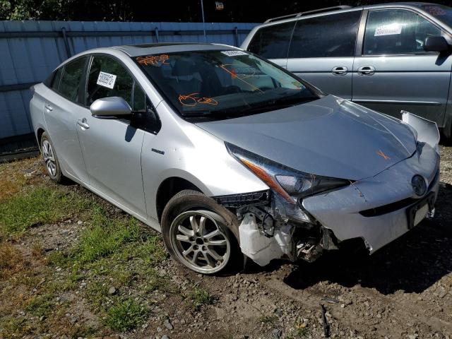 Salvage cars for sale from Copart Lyman, ME: 2016 Toyota Prius