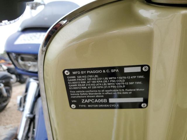 2021 VESPA PRIMAVERA ZAPCA06B8M5103628