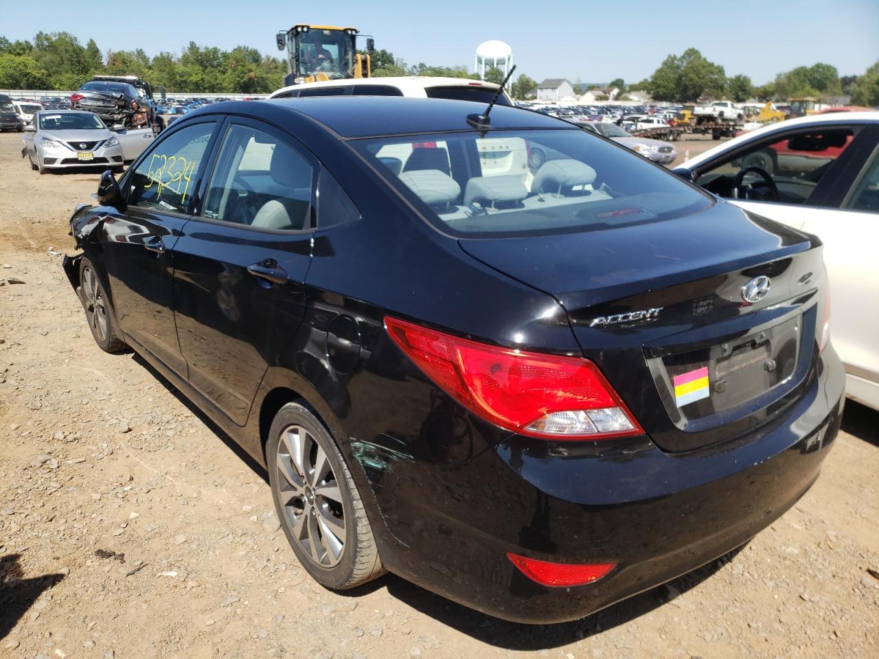 2017 Hyundai Accent Se VIN: KMHCT4AE3HU357940 Lot: 58023142