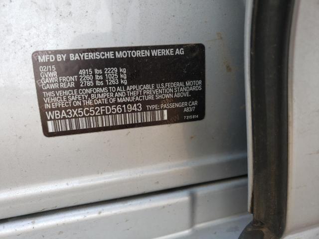 2015 BMW 328 XIGT WBA3X5C52FD561943